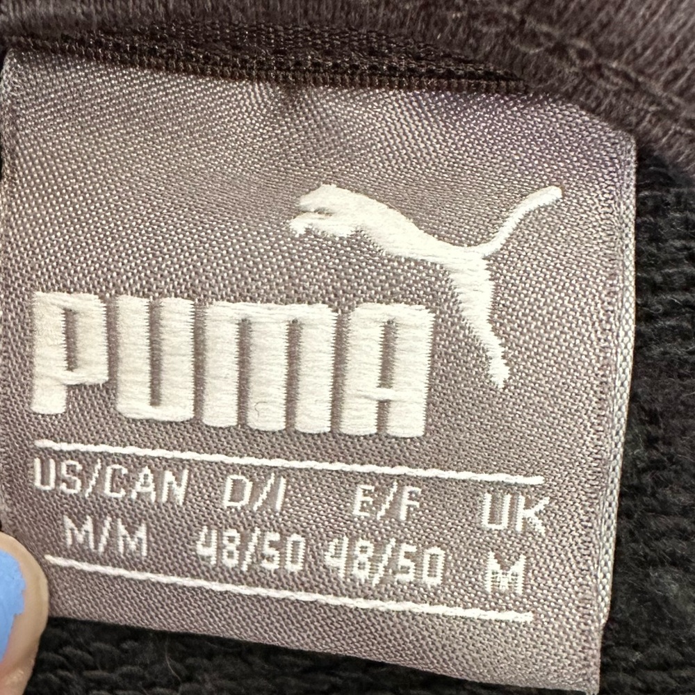 Puma Men's Black Zip-Up Sweater - Picture 3 of 4